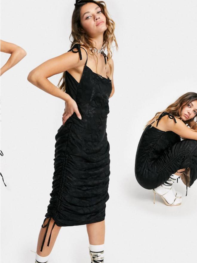 Vestido reversible y sostenible, de Asos