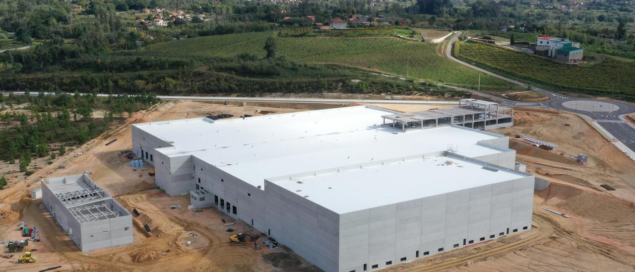 Vista general de las obras de la planta de Albo en la Plisan