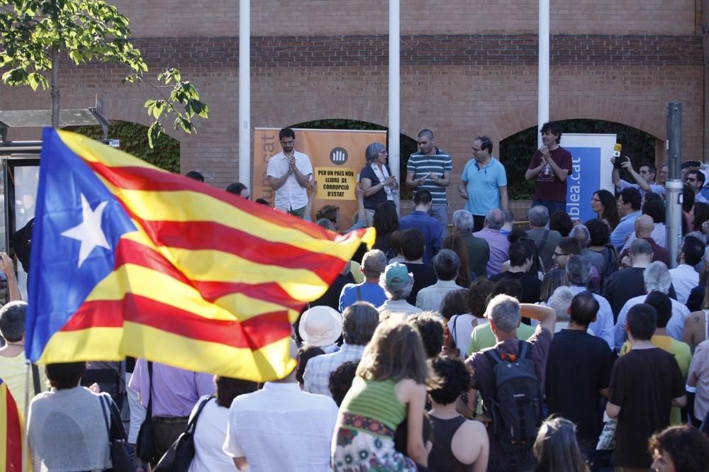 Concentració a Girona