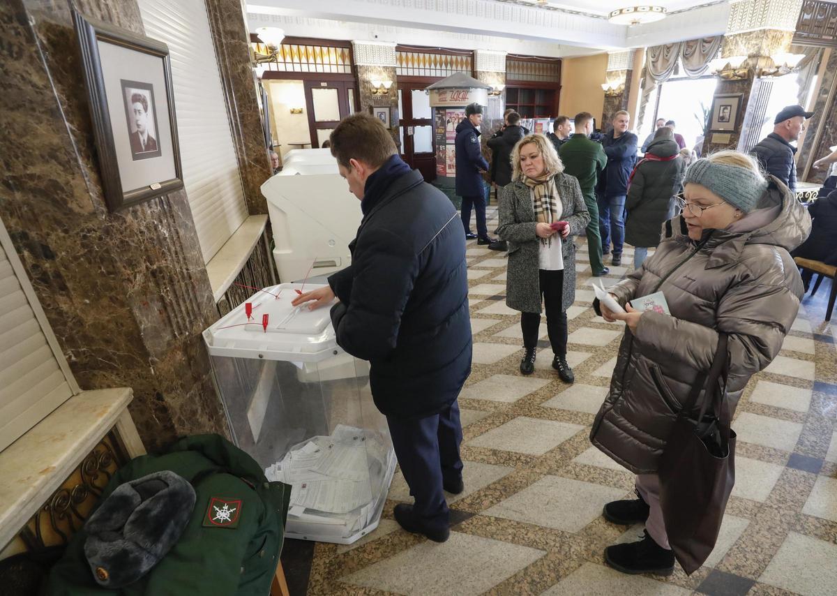 Primera jornada electoral de las elecciones presidenciales rusas