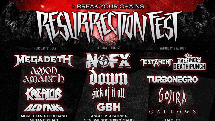 Resurrection Fest anuncia las últimas incorporaciones