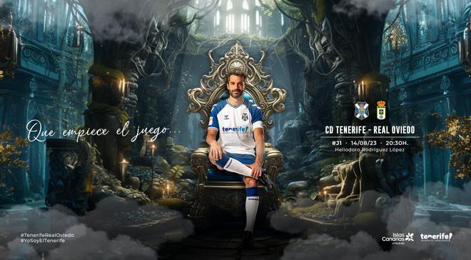 Estas son todas las creatividades del CD Tenerife desde el principio de la temporada