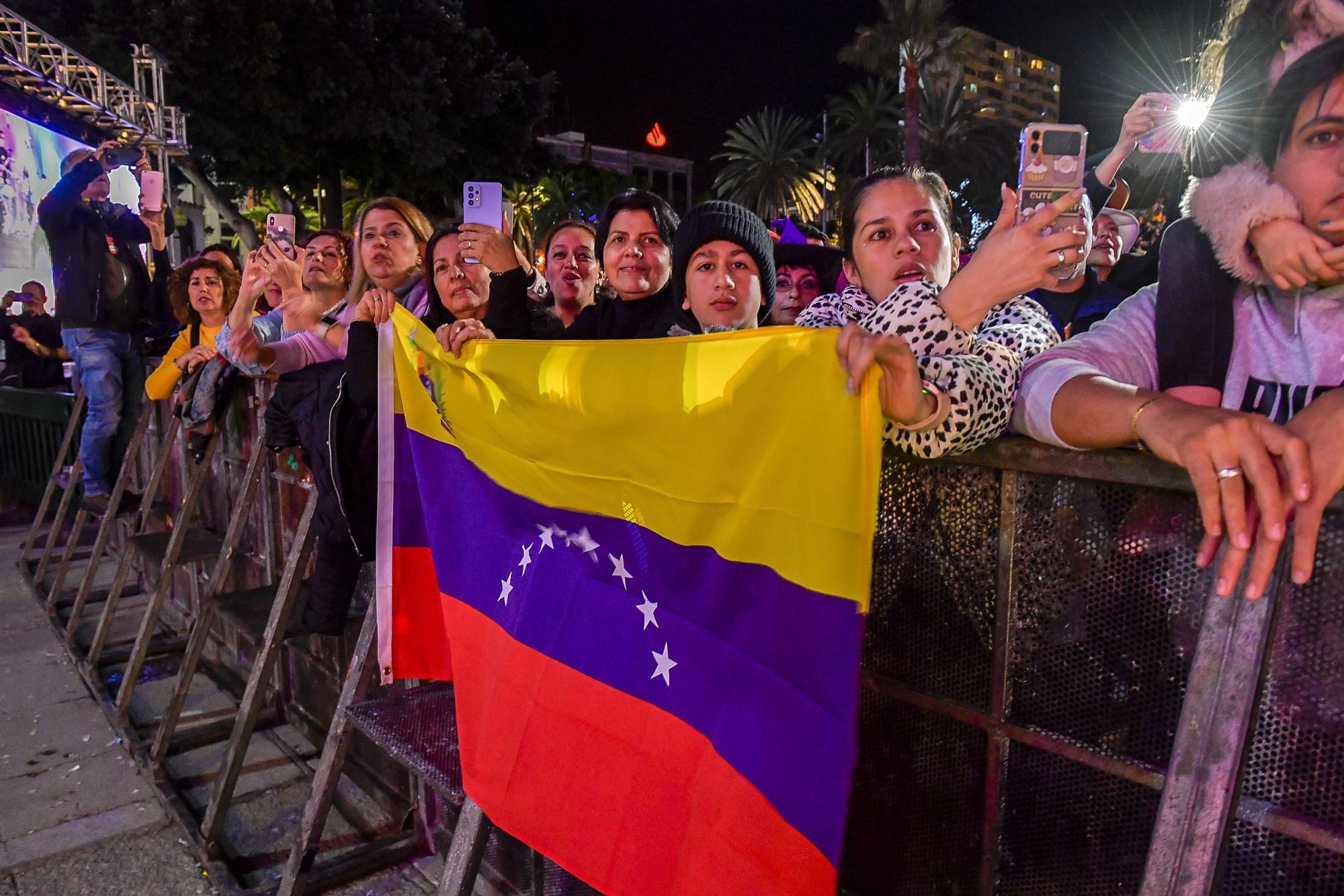 Concierto de Carlos Baute en el Carnaval de Las Palmas de GC