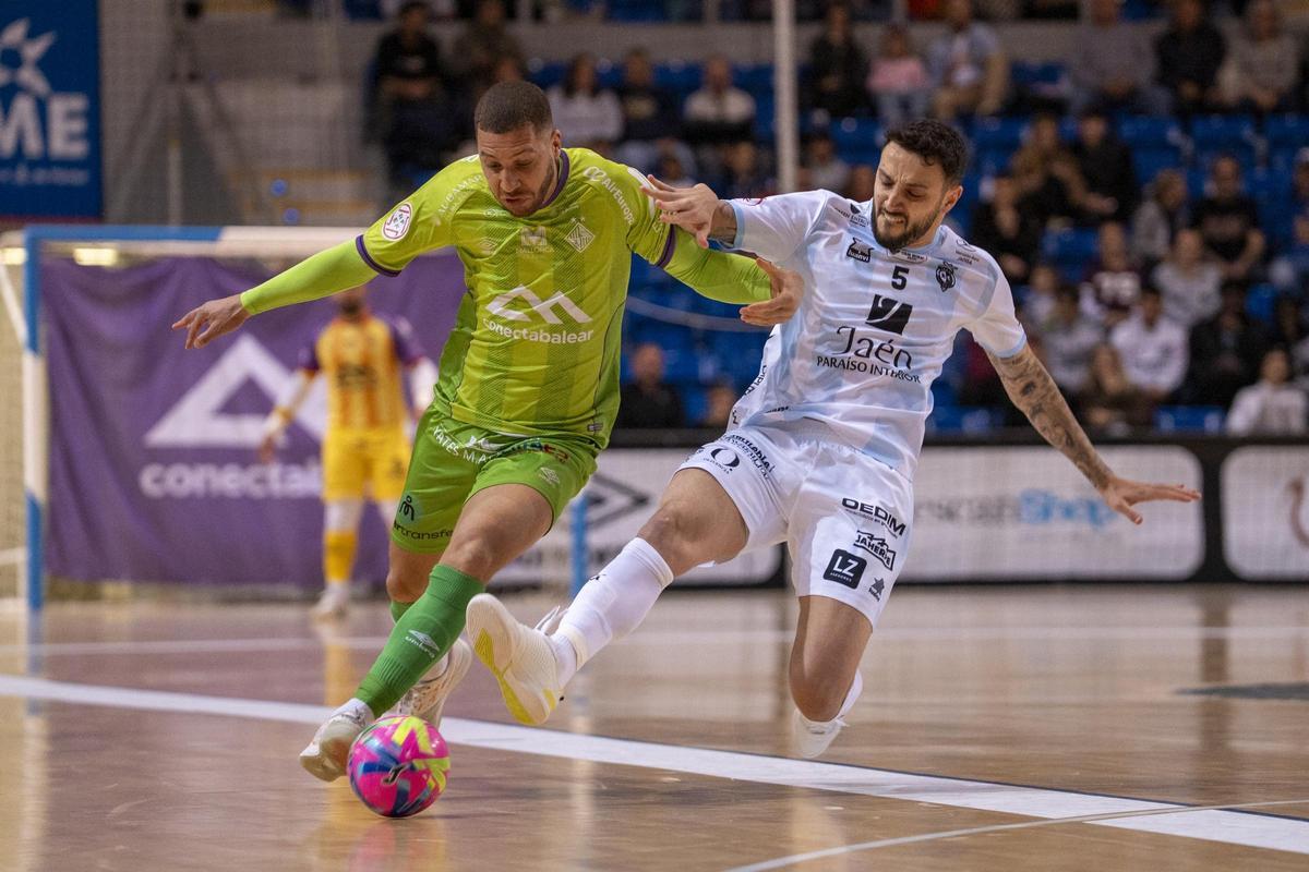 Charuto fue el autor del gol del empate del Palma Futsal que inició la remontada
