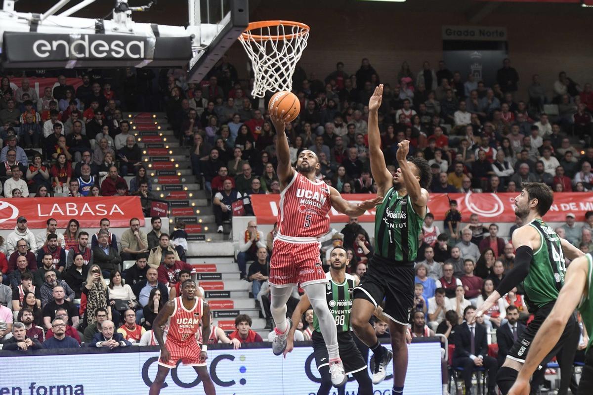 La victoria del UCAM Murcia contra Joventut, en imágenes