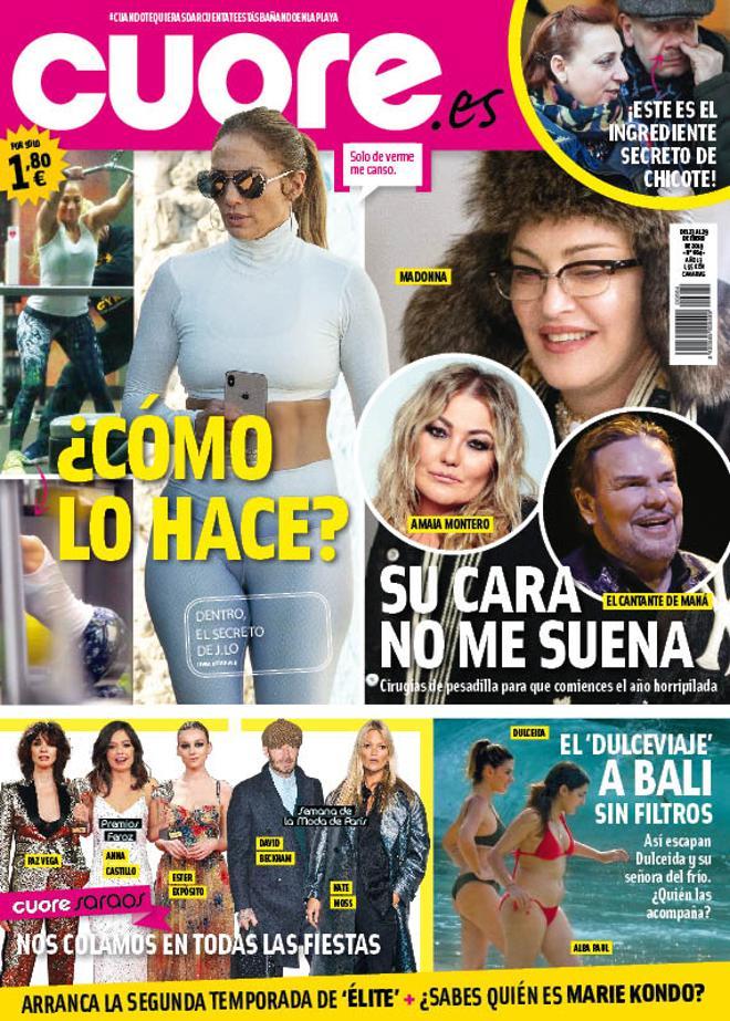 Portada revista Cuore 664 Su cara no me suena