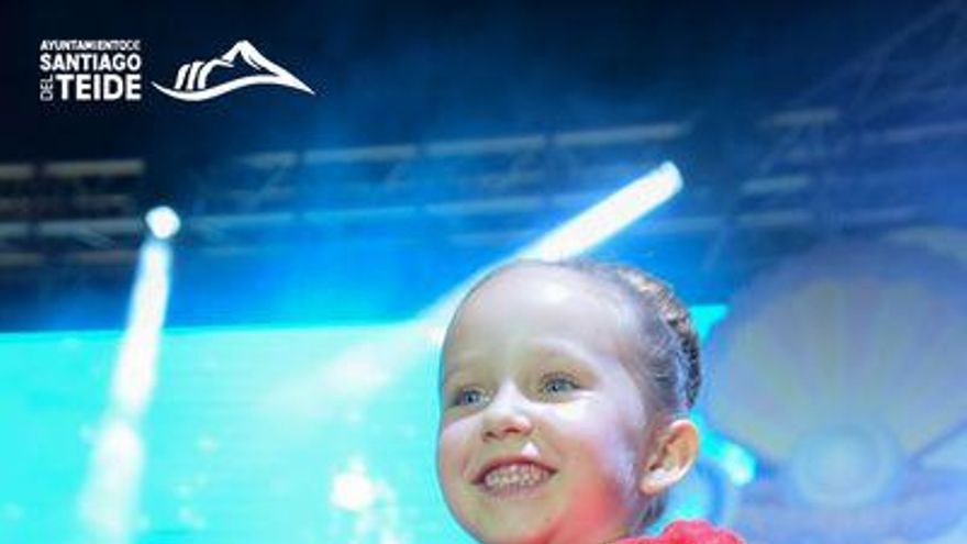 Charlotte Maia Cummins, new Children’s Queen of the Festivities in Honor of Our Lady of Carmen of Puerto de Santiago 2023