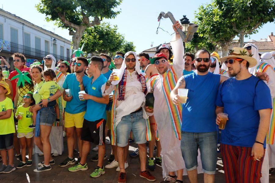 Las peñas inician las fiestas en Fuentesaúco