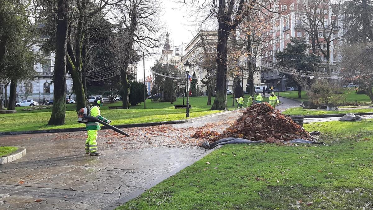 El Campo San Francisco tras el paso de "Bella"