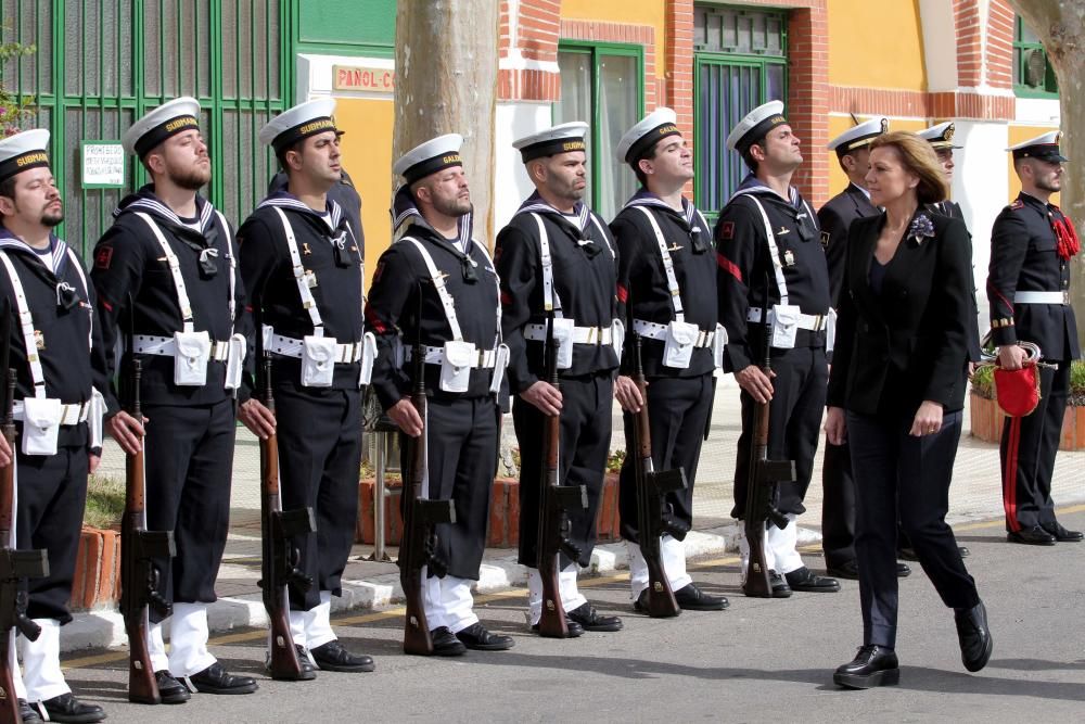 Visita de la ministra Cospedal a Cartagena