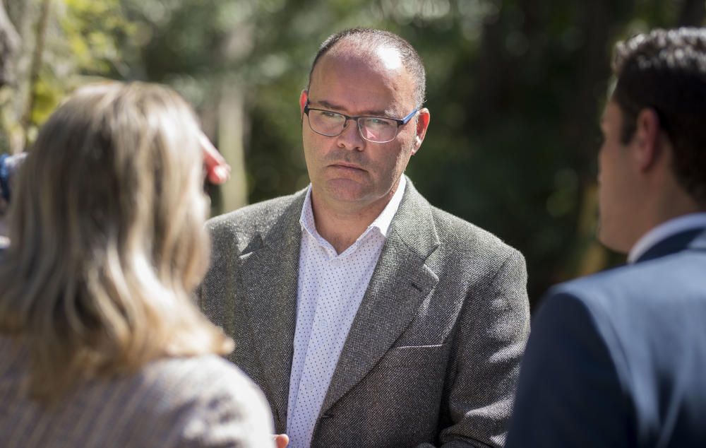 Visita a la ampliación del Jardín Botánico de Puerto de la Cruz.Marco González .Alicia Van Oostende.Fernando Miñarro  | 04/03/2020 | Fotógrafo: Carsten W. Lauritsen