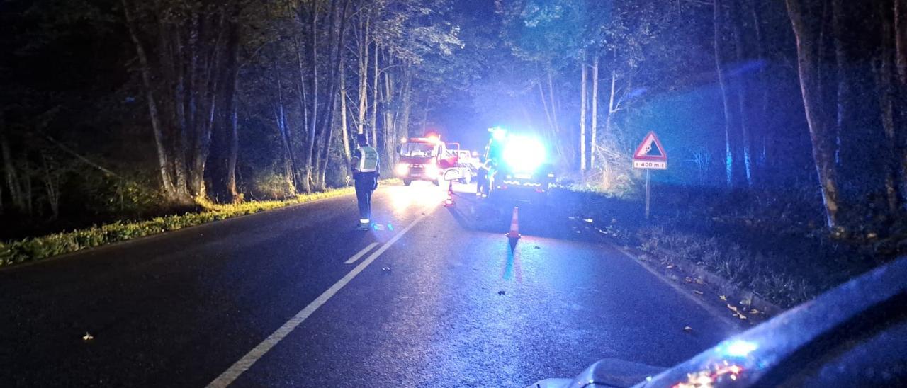 Mueren dos personas en un accidente de tráfico en Posada de Llanes