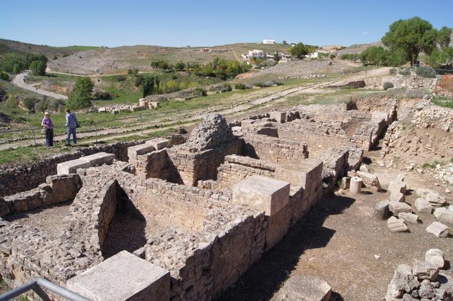 Restos romanos de la ciudad de Valeria