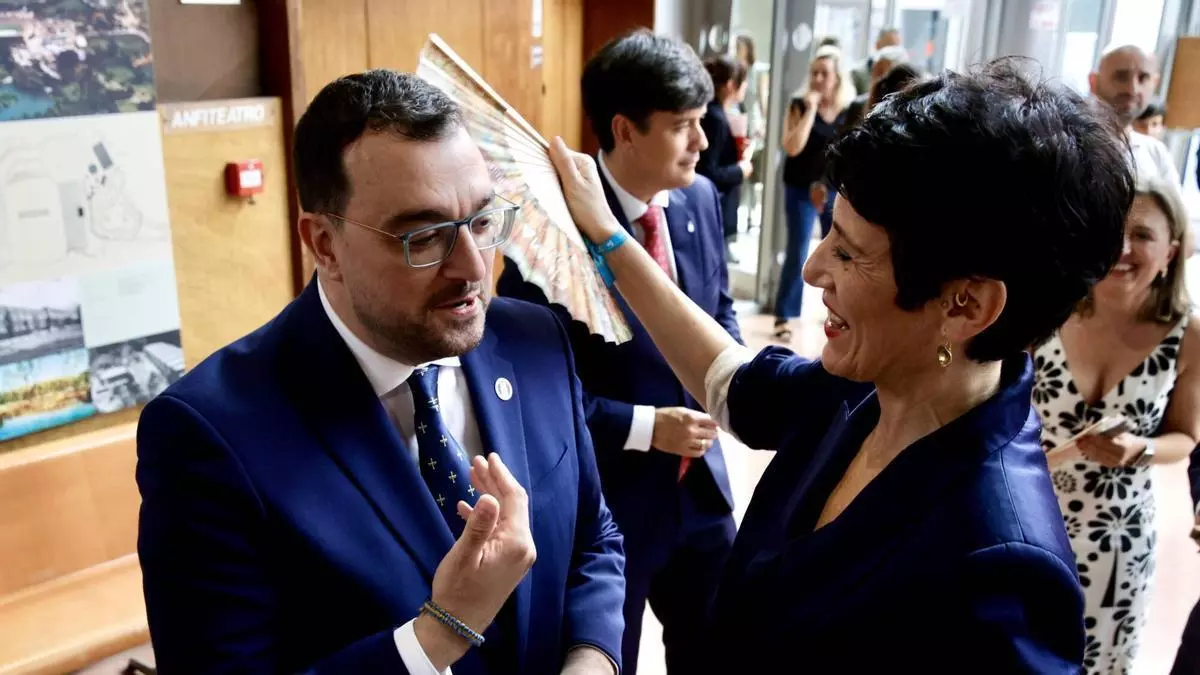 Barbón pide, en el inicio de la Feria de Muestras, agilizar infraestructuras en Asturias y un pacto "amplio" en financiación