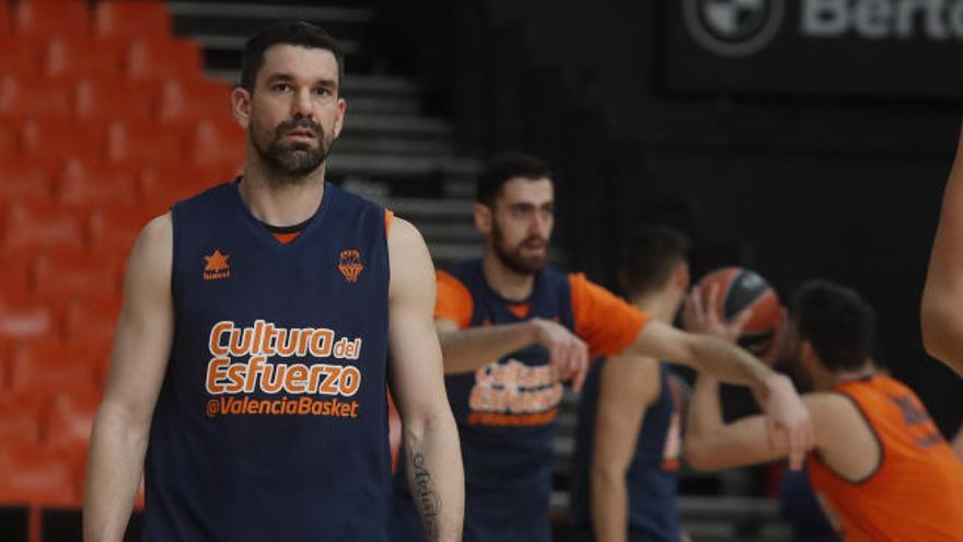 El Valencia Basket vuelve al trabajo pensando en el Olympiacos