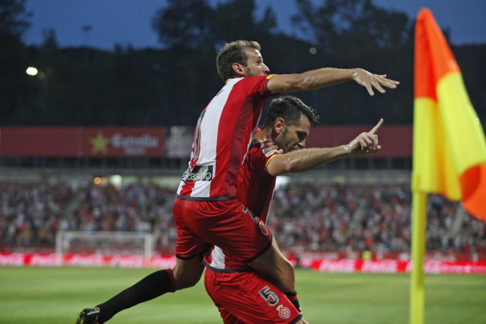 Les imatges del Girona-Màlaga (1-0)