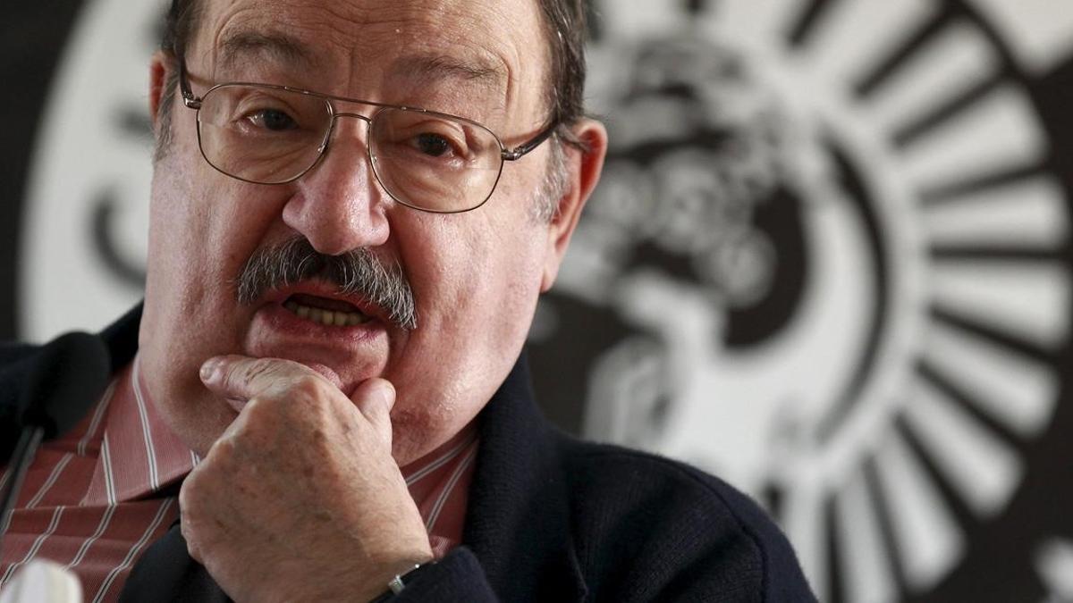 icult El escritor italiano Umberto Eco.