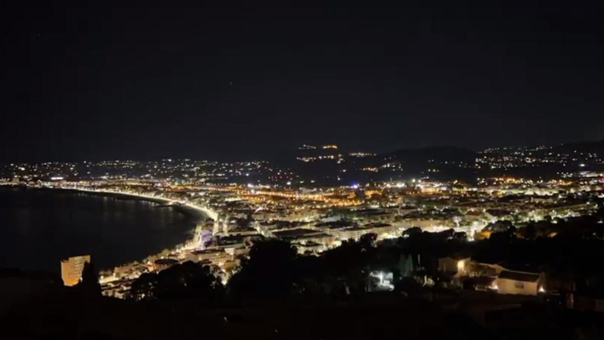 De la oscuridad a la luz: así salió Xàbia del gran apagón