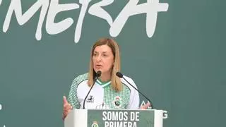 Buruaga recibe al Racing por su ascenso a Primera: "Cierra una herida abierta hace catorce años"
