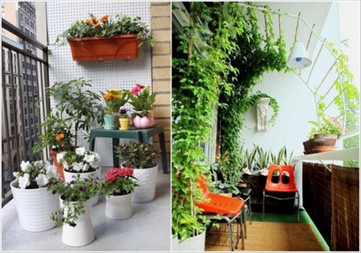 Ideas para decorar balcones pequeños