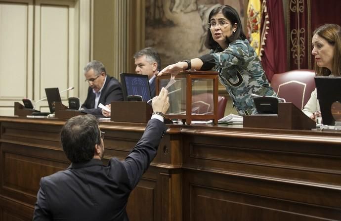 Pleno del Parlamento de Canarias (29/11/17)