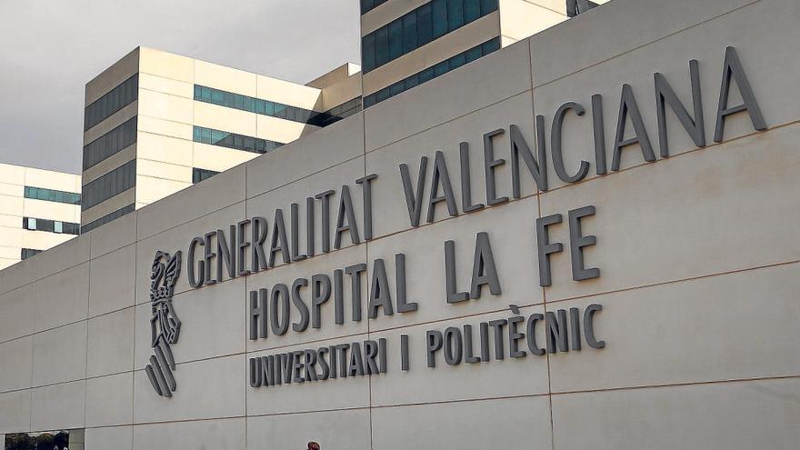 Imagen exterior del Hospital La Fe de Valencia.