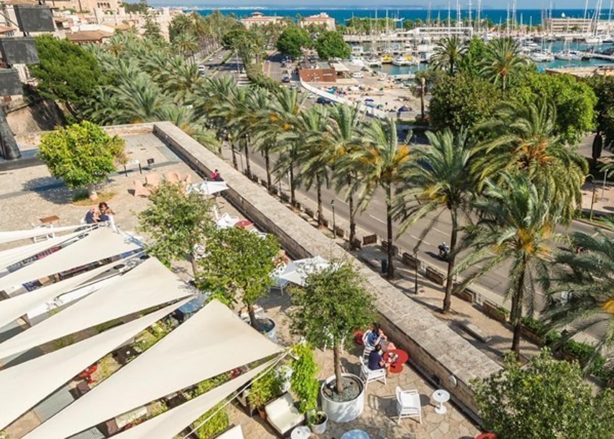 Terrazas en Palma con vistas al mar