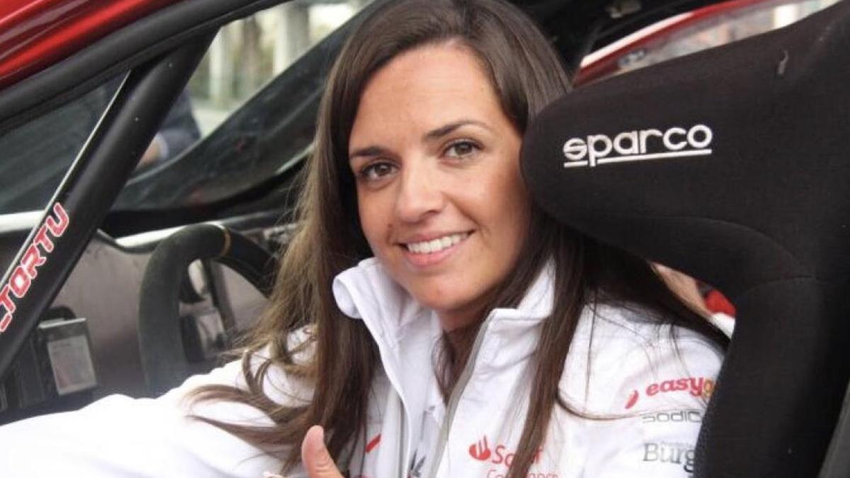 Cristina Gutiérrez, con MINI al rally de Andalucía