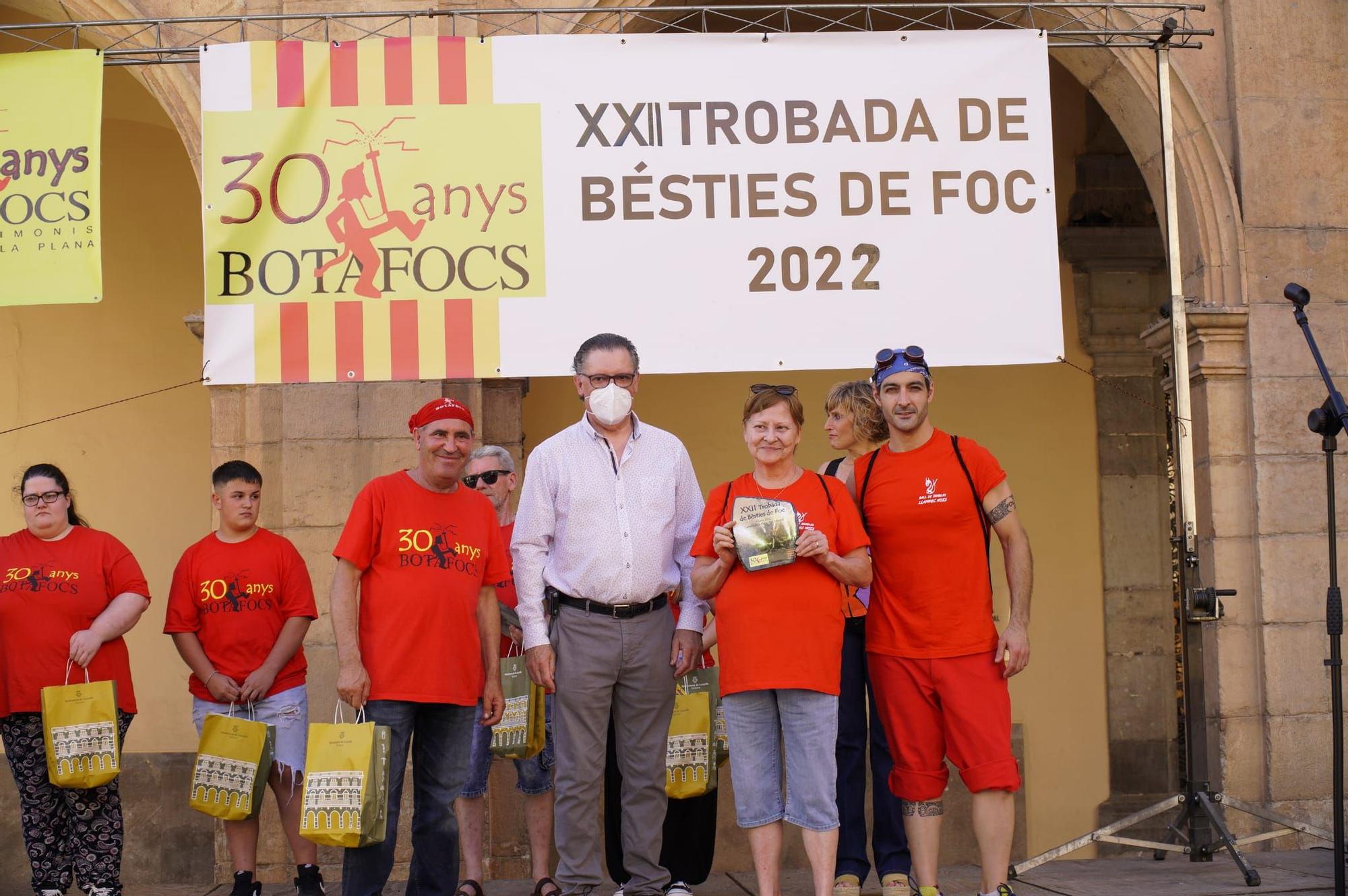 Castelló celebra la XXII Trobada de Bèsties de Foc