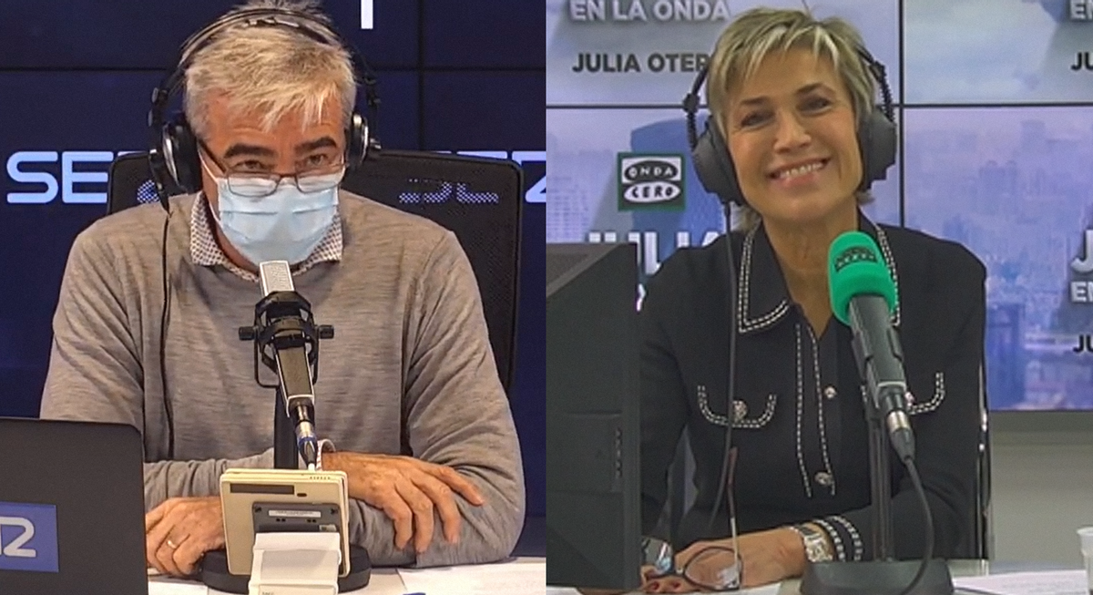 Carles Francino celebra la tornada de Julia Otero a la ràdio i posa en relleu «la sana competència»