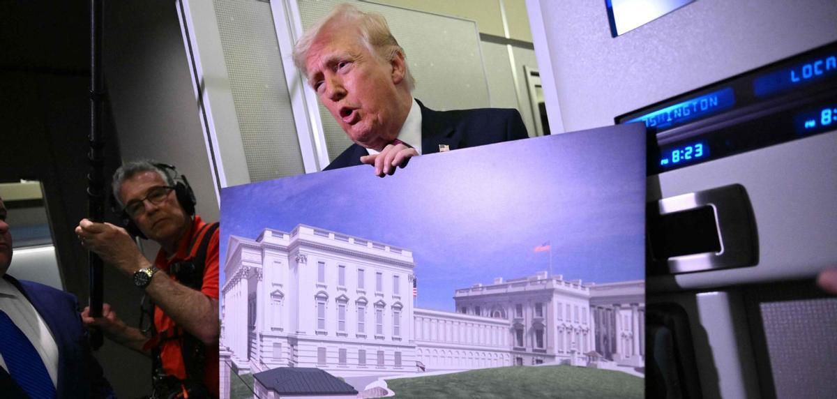 La Casa Blanca tindrà un complex militar a sota del saló de ball