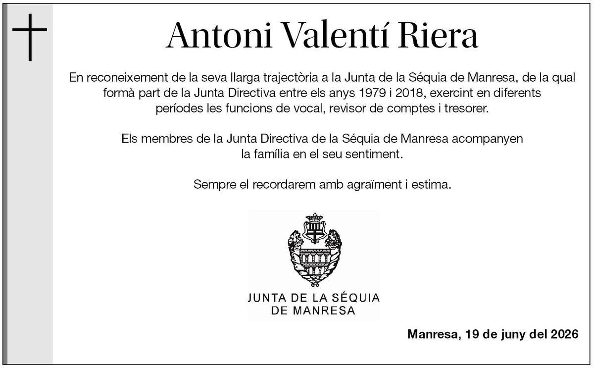 Antoni Valentí Riera