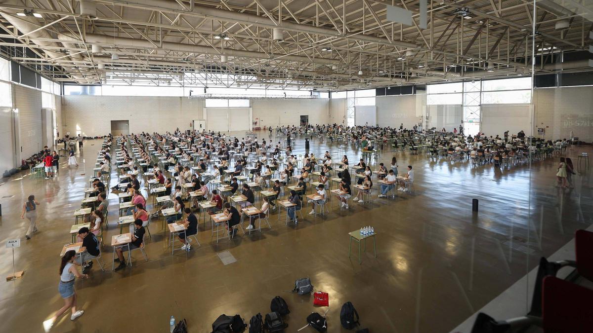 Primer día de la PAU 2026 en Ibiza.