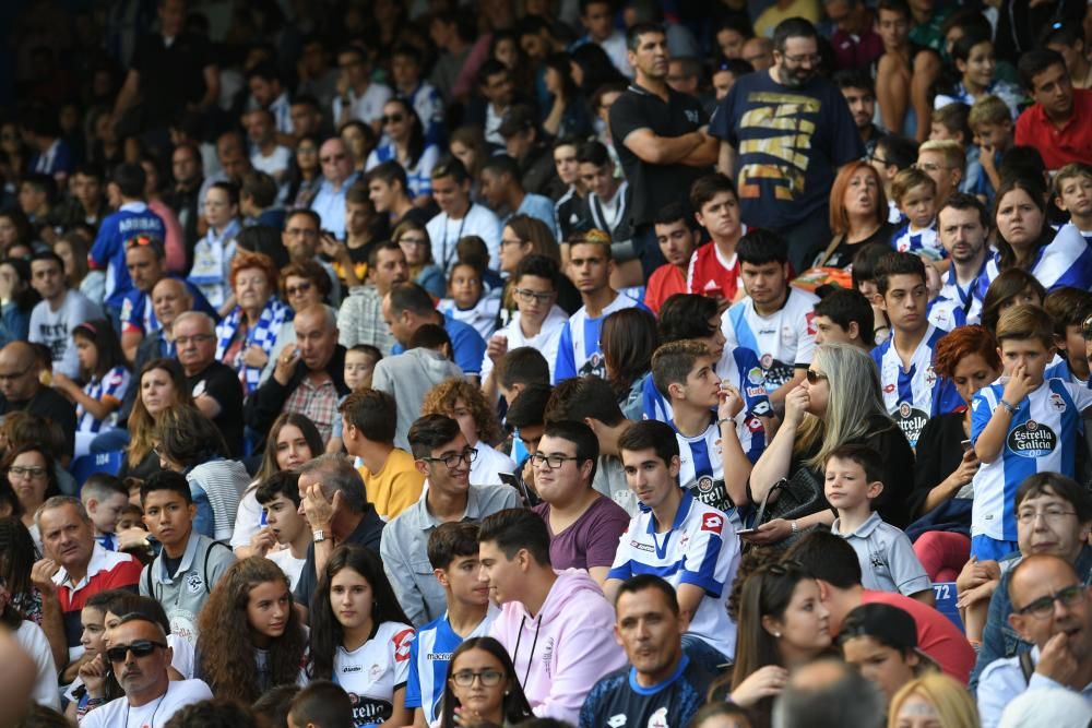 Presentación de los nuevos fichajes del Deportivo