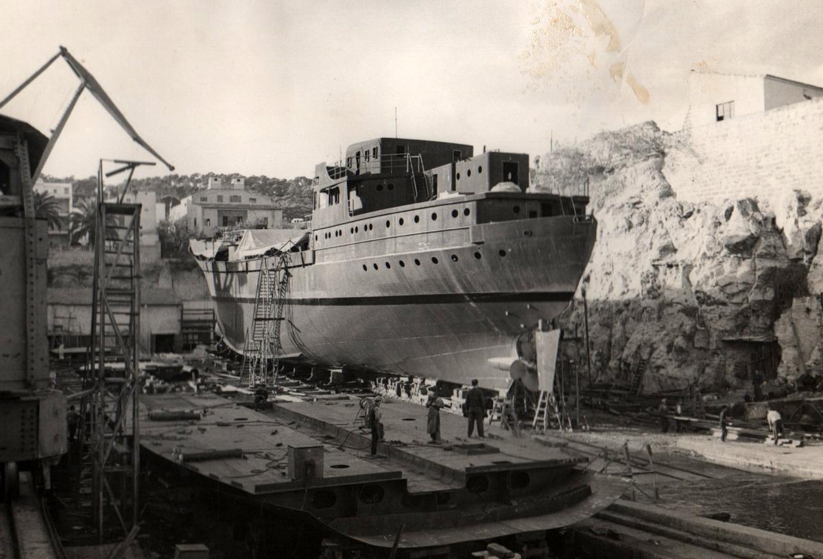 Fotografías históricas de Astilleros de Mallorca Fotografías históricas de Astilleros de Mallorca