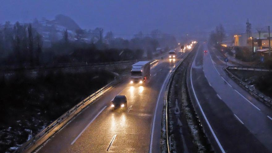 El kamikaze condujo dos kilómetros en dirección contraria por la A-66