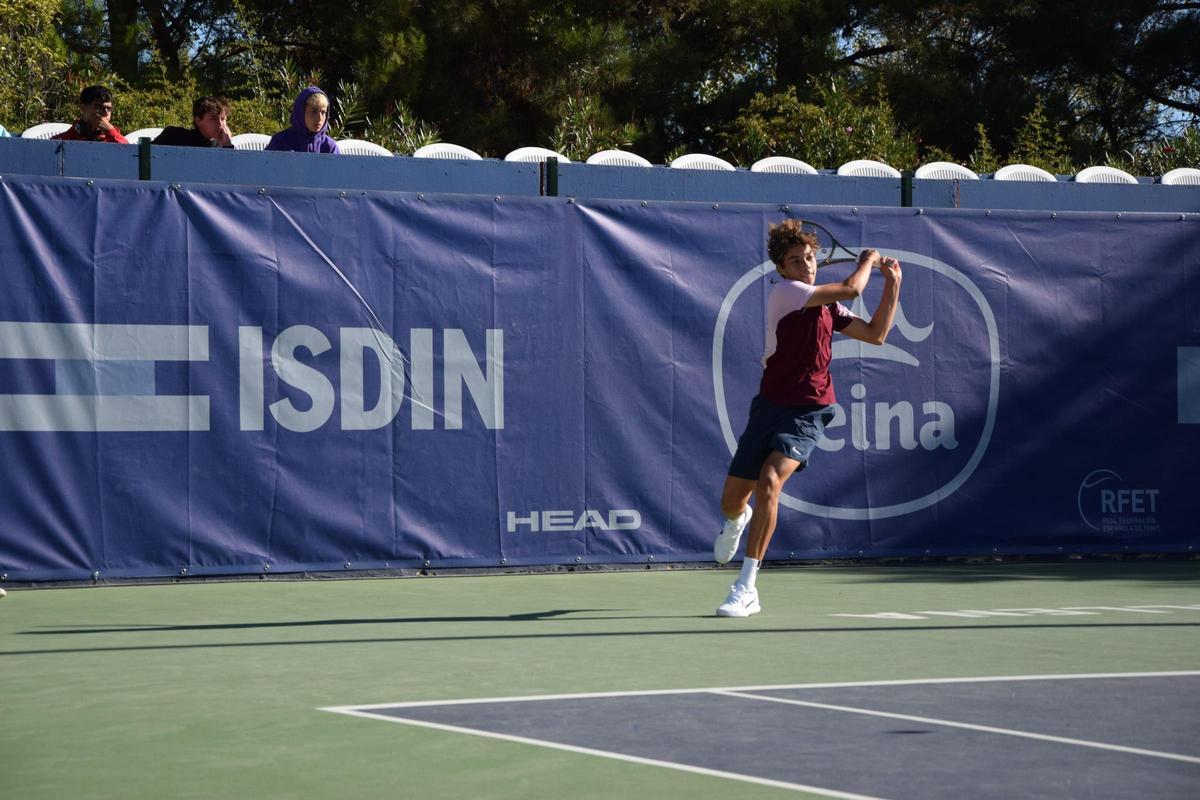 El estadounidense, con padre español, Darwin Blanch es jugador de la Academia y el año pasado se convirtió en el segundo jugador más joven en obtener un punto ATP.