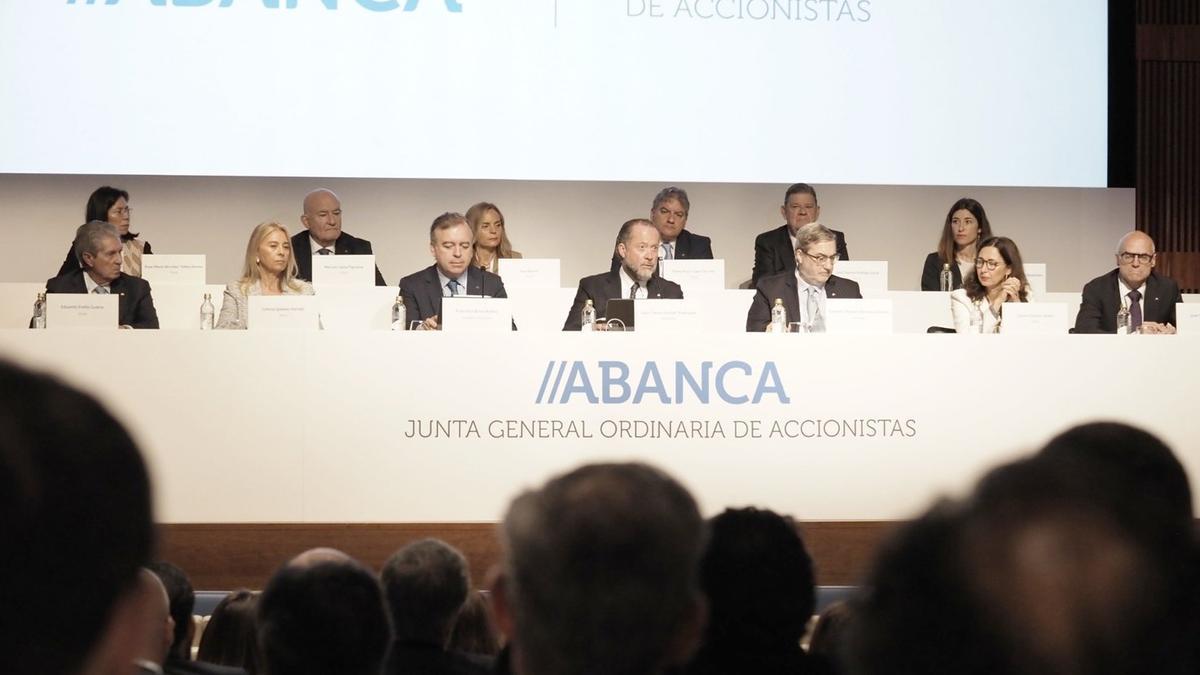 La junta general ordinaria de Abanca.