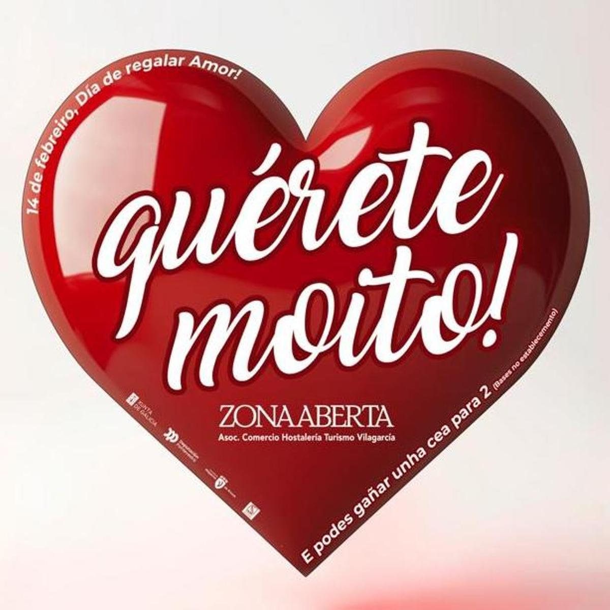 El cartel de Zona Aberta.