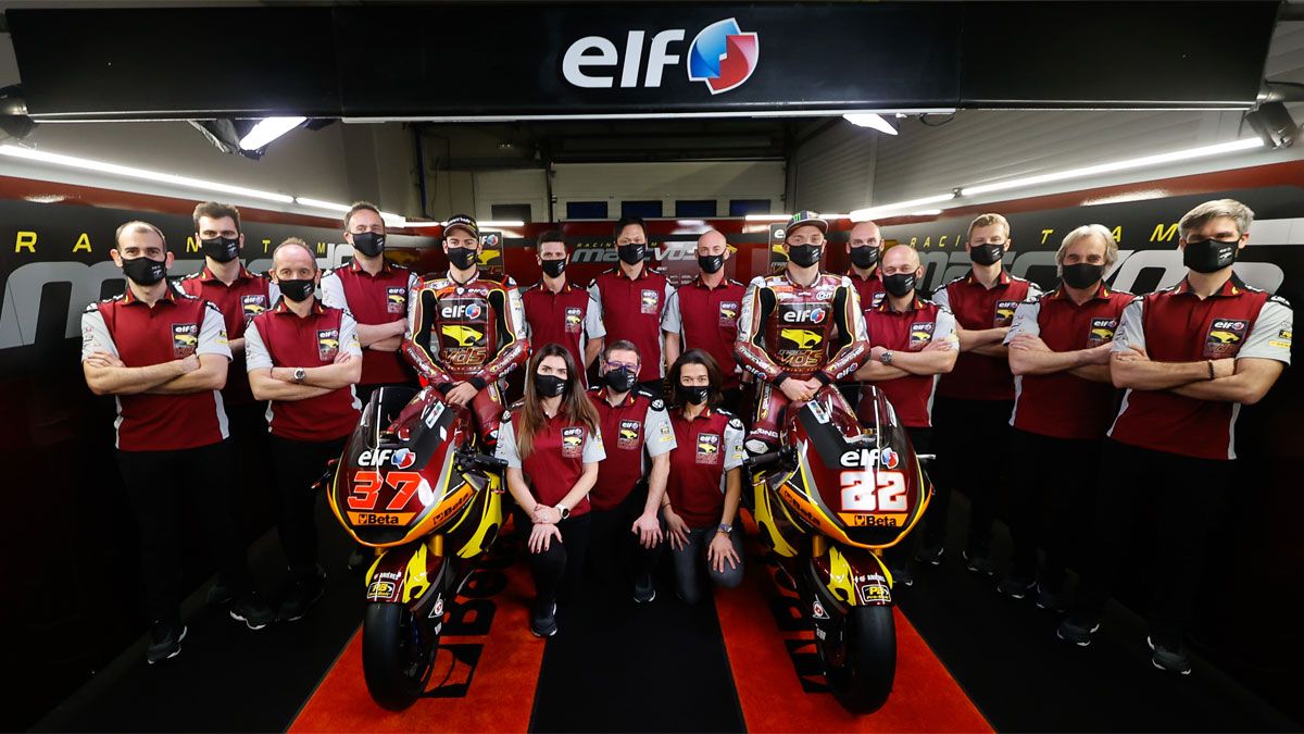 Elf MarcVDS ha presentado sus nuevos colores y las motos de Augusto Fernández y Sam Lowes