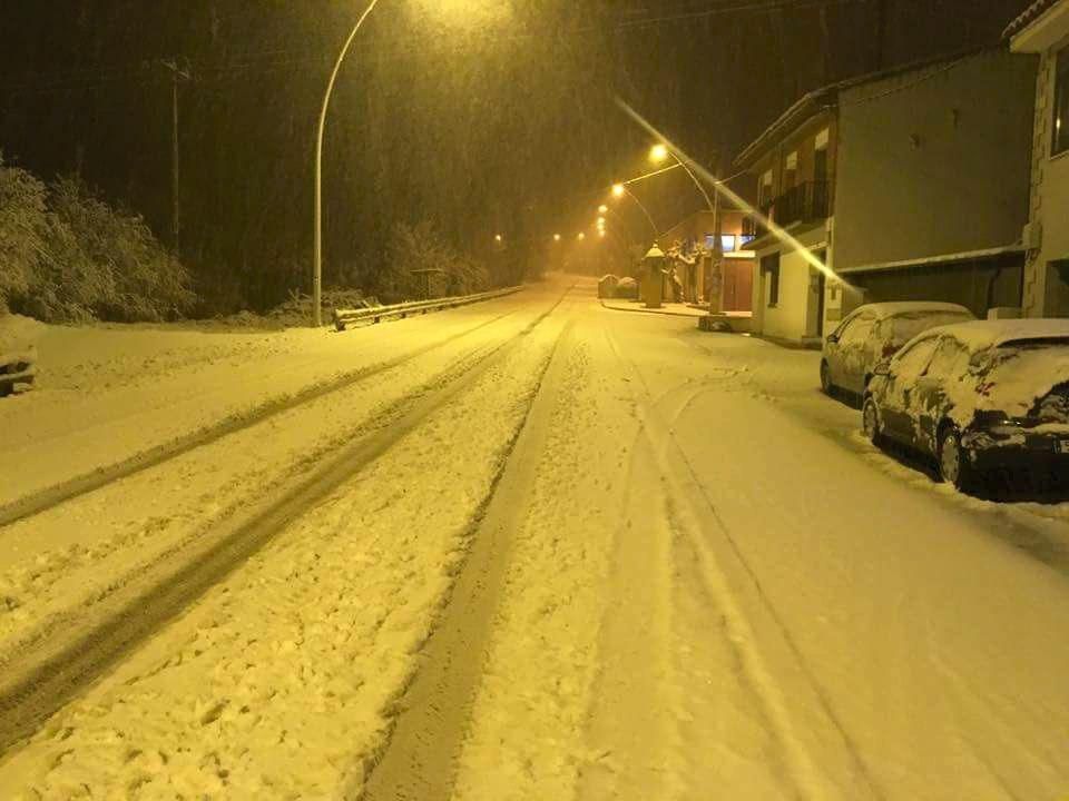 Nevadas en Tarazona y Santa Cruz de Moncayo