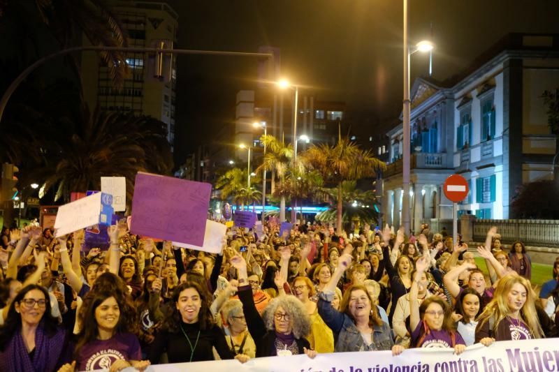 Manifestación contra la violencia machista