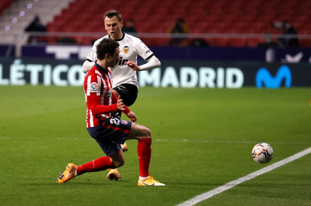 Atlético de Madrid - Valencia, en imágenes