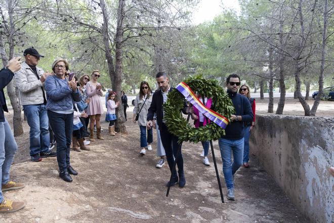 Así ha sido el homenaje socialista a los fusilados en el Paredón de España