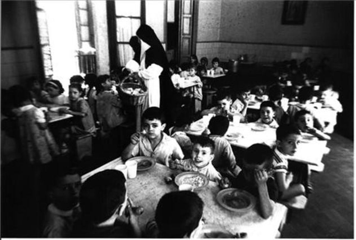 Miserachs va fotografiar aquest asil barceloní el 1964.