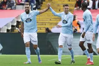 El 1-2 del Celta en el Barcelona 4-3 Celta de la jornada 32 de LaLiga EA Sports
