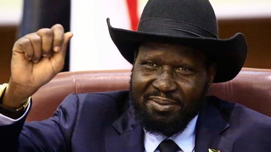 Salva Kiir, presidente de Sudán del Sur.