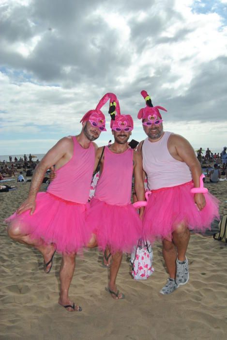 La Playa de Maspalomas celebra el Carnaval de Colonia