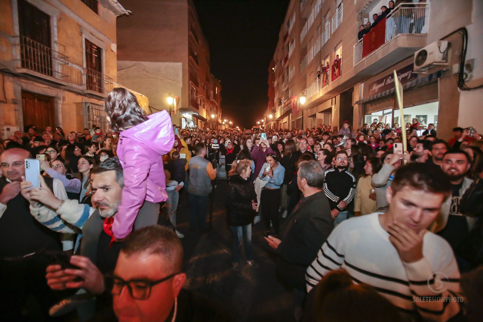 Las imágenes del encuentro del Paso Encarnado en Lorca