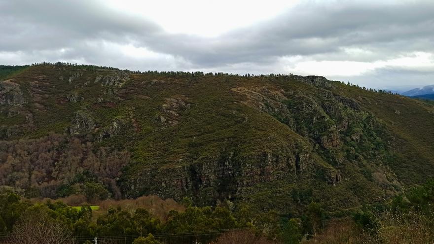 Rescatado tras resultar herido al sufrir una caída en Folgoso do Courel